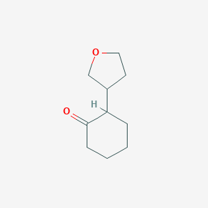 2-(oxolan-3-yl)cyclohexan-1-one图片