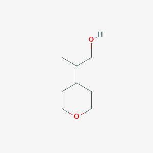 2-(Oxan-4-yl)propan-1-ol图片