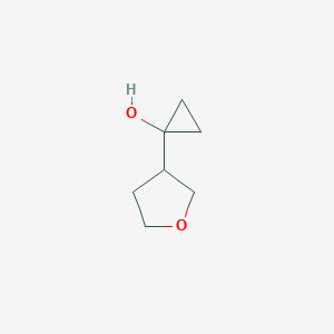 1-(oxolan-3-yl)cyclopropan-1-ol图片