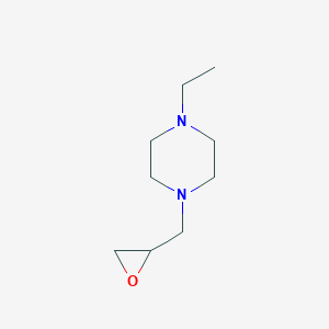 1-ethyl-4-[(oxiran-2-yl)methyl]piperazine图片