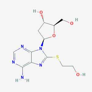 2'-Deoxy-8-[(2-hydroxyethyl)thio]-adenosine图片