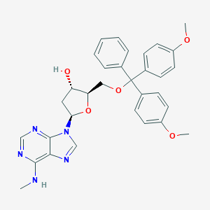 5'-O-[Bis(4-methoxyphenyl)phenylmethyl]-2'-deoxy-N-methyladenosine图片