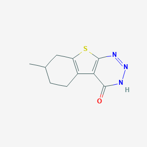 11-methyl-8-thia-4,5,6-triazatricyclo[7,4,0,0^{2,7}]trideca-1(9),2(7),5-trien-3-one图片