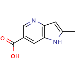 2-methyl-1H-pyrrolo[3,2-b]pyridine-6-carboxylicacid图片