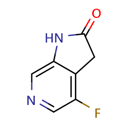 4-fluoro-1H,2H,3H-pyrrolo[2,3-c]pyridin-2-one图片