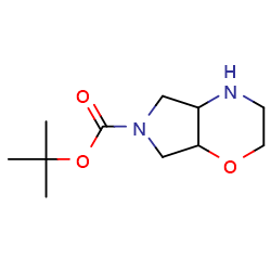 tert-butyloctahydropyrrolo[3,4-b]morpholine-6-carboxylate图片