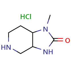1-methyl-octahydro-1H-imidazolidino[4,5-c]pyridin-2-onehydrochloride图片