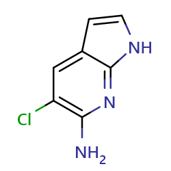 5-chloro-1H-pyrrolo[2,3-b]pyridin-6-amine图片
