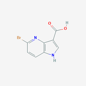 5-bromo-1H-pyrrolo[3,2-b]pyridine-3-carboxylicacid图片