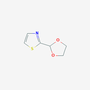 2-(1,3-dioxolan-2-yl)-1,3-thiazole图片