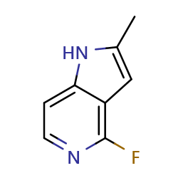 4-fluoro-2-methyl-1H-pyrrolo[3,2-c]pyridine图片