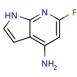 6-fluoro-1H-pyrrolo[2,3-b]pyridin-4-amine图片