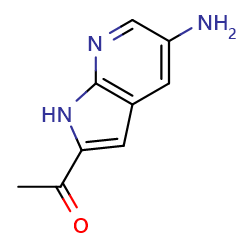 1-{5-amino-1H-pyrrolo[2,3-b]pyridin-2-yl}ethan-1-one图片