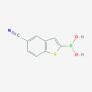 (5-cyanobenzo[b]thiophen-2-yl)boronicacid图片
