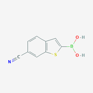 (6-cyanobenzo[b]thiophen-2-yl)boronicacid图片