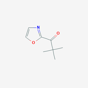 2-(2,2,2-Trimethylacetyl)oxazole图片