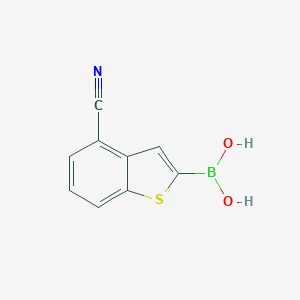(4-cyanobenzo[b]thiophen-2-yl)boronicacid图片