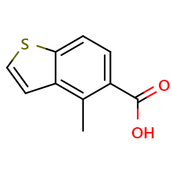 4-methyl-1-benzothiophene-5-carboxylicacid图片
