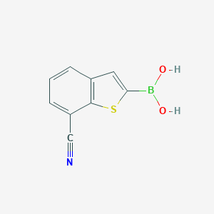 (7-cyanobenzo[b]thiophen-2-yl)boronicacid图片