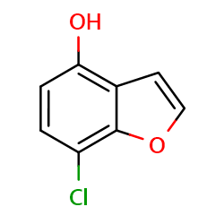 7-chlorobenzofuran-4-ol图片