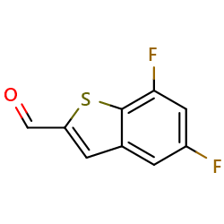 5,7-difluoro-1-benzothiophene-2-carbaldehyde图片