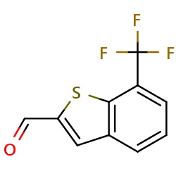 7-(trifluoromethyl)-1-benzothiophene-2-carbaldehyde图片