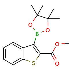 methyl3-(4,4,5,5-tetramethyl-1,3,2-dioxaborolan-2-yl)benzothiophene-2-carboxylate图片