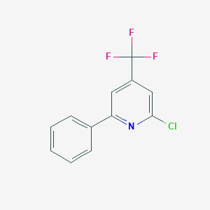 2-Chloro-6-phenyl-4-(trifluoromethyl)pyridine图片