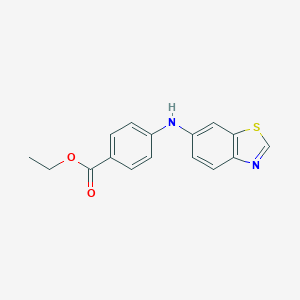 N-(4-Carbethoxyphenyl)-N-4-(6'-Benzothiazole)Amine图片