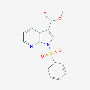 methyl1-(benzenesulfonyl)pyrrolo[2,3-b]pyridine-3-carboxylate图片