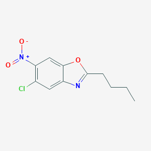 2-Butyl-5-Chloro-6-Nitro-1,3-Benzoxazole图片