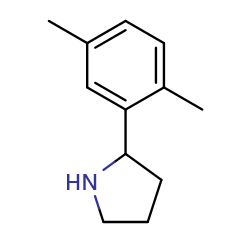 2-(2,5-dimethylphenyl)pyrrolidine图片