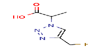 2-[4-(fluoromethyl)-1H-1,2,3-triazol-1-yl]propanoicacid图片