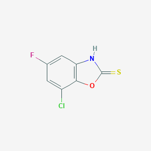 7-chloro-5-fluoro-1,3-benzoxazole-2-thiol图片