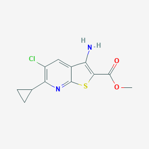 methylaminochlorocyclopropylthienobpyridinecarboxylate图片