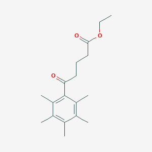 Ethyl 5-(2,3,4,5,6-Pentamethylphenyl)-5-oxovalerate图片