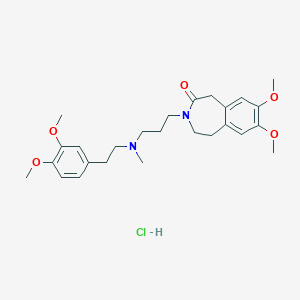 Zatebradine hydrochloride图片