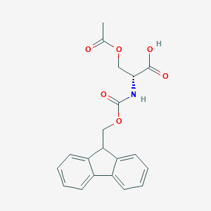 Fmoc-D-ser(Ac)-OH图片