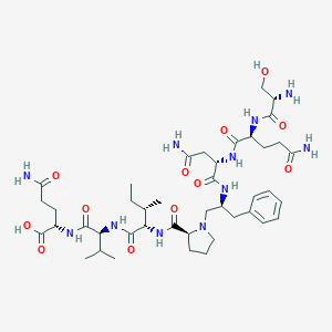 H-SER-GLN-ASN-PHE-(R)-PRO-ILE-VAL-GLN-OH图片