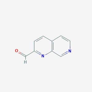 1,7-naphthyridine-2-carbaldehyde图片