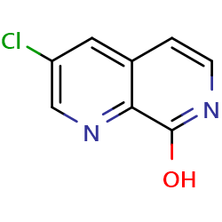 3-chloro-1,7-naphthyridin-8-ol图片