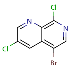 5-bromo-3,8-dichloro-1,7-naphthyridine图片