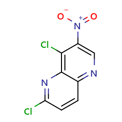 2,8-dichloro-7-nitro-1,5-naphthyridine图片