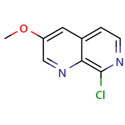 8-chloro-3-methoxy-1,7-naphthyridine图片
