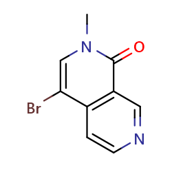4-bromo-2-methyl-1,2-dihydro-2,7-naphthyridin-1-one图片