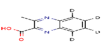 5,6,7,8-tetradeuterio-3-methyl-quinoxaline-2-carboxylicacid图片