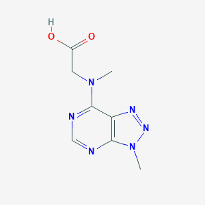 N-methyl-N-(3-methyl-3H-[1,2,3]triazolo[4,5-d]pyrimidin-7-yl)glycine图片