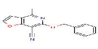 6-benzyloxy-4-methyl-furo[3,2-c]pyridine-7-carbonitrile图片