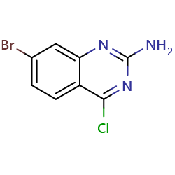7-bromo-4-chloroquinazolin-2-amine图片