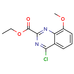 ethyl4-chloro-8-methoxyquinazoline-2-carboxylate图片